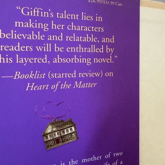 Emily Griffin’s Heart of the Matter HC Novel With Dust Jacket with Minimal Wear - Picture 8 of 9